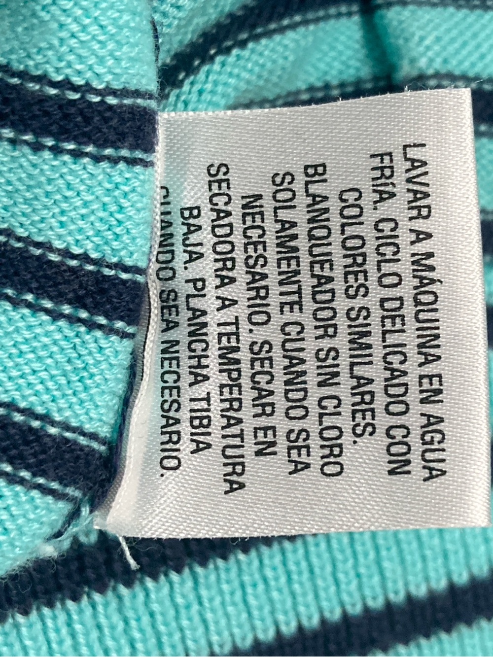 Charter Club Knit Hooded Jacket Women’s Sz P/P Striped Long Sleeve Full Zip - Picture 9 of 14